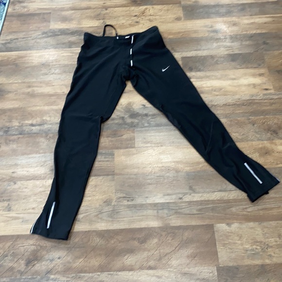 Black Nike Drifit running leggings. Size small - Picture 1 of 4